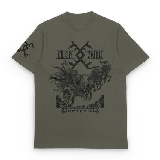 Kilkim Žaibu XXV Khaki T-shirt
