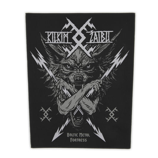 Kilkim Žaibu Wolf Backpatch