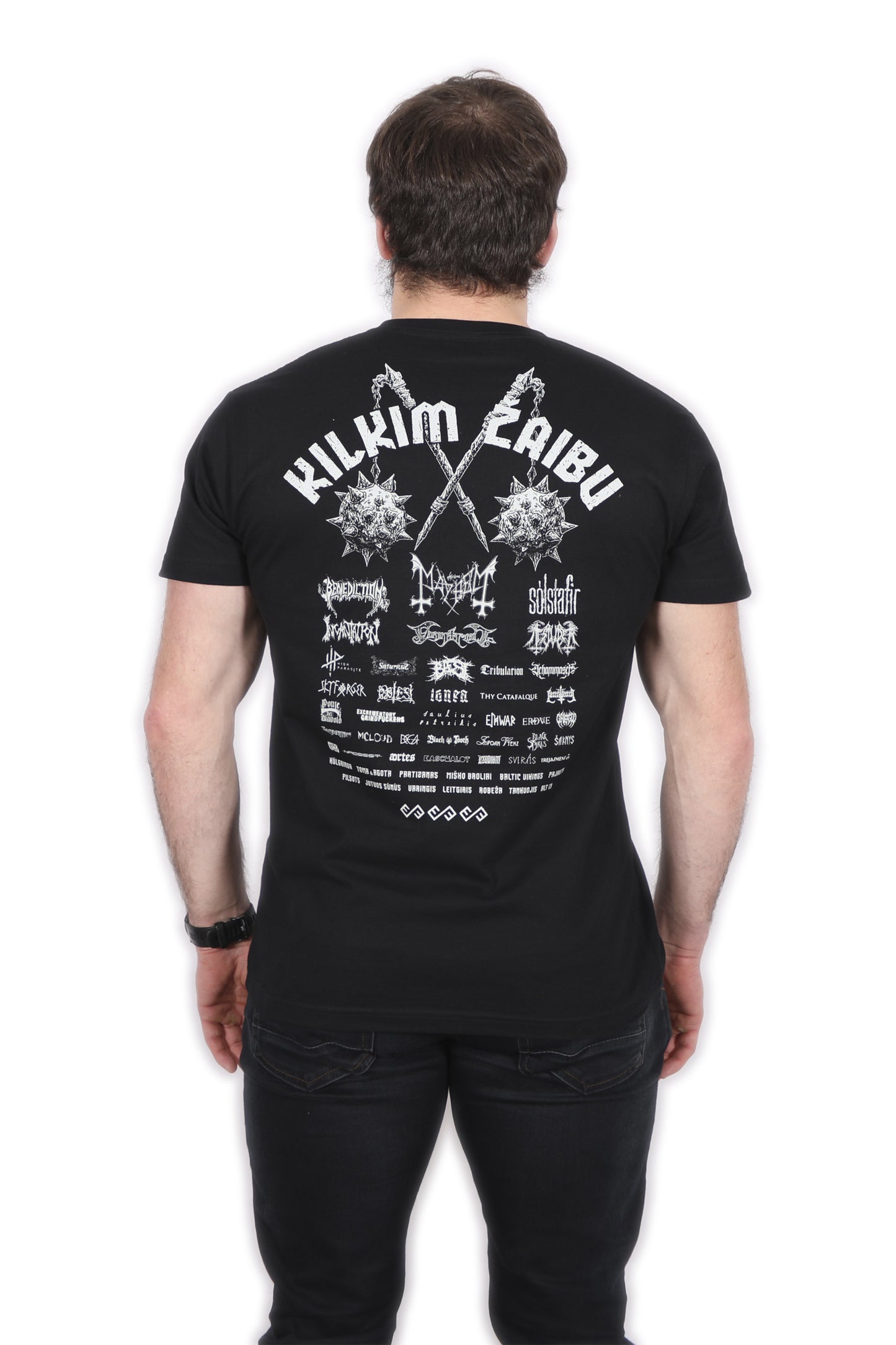 „Kilkim žaibu“ XXV marškinėliai su kaukole