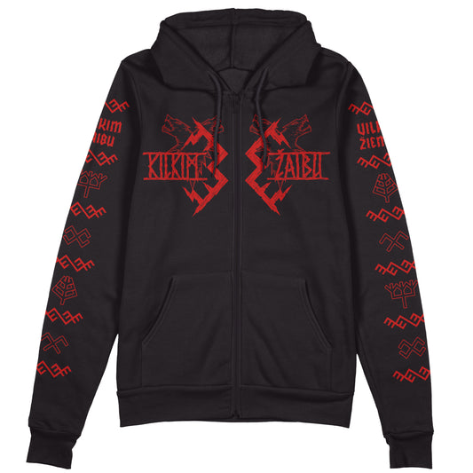 Winter of Wolves Zip Hoodie