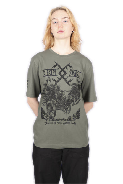Kilkim Žaibu XXV Khaki T-shirt