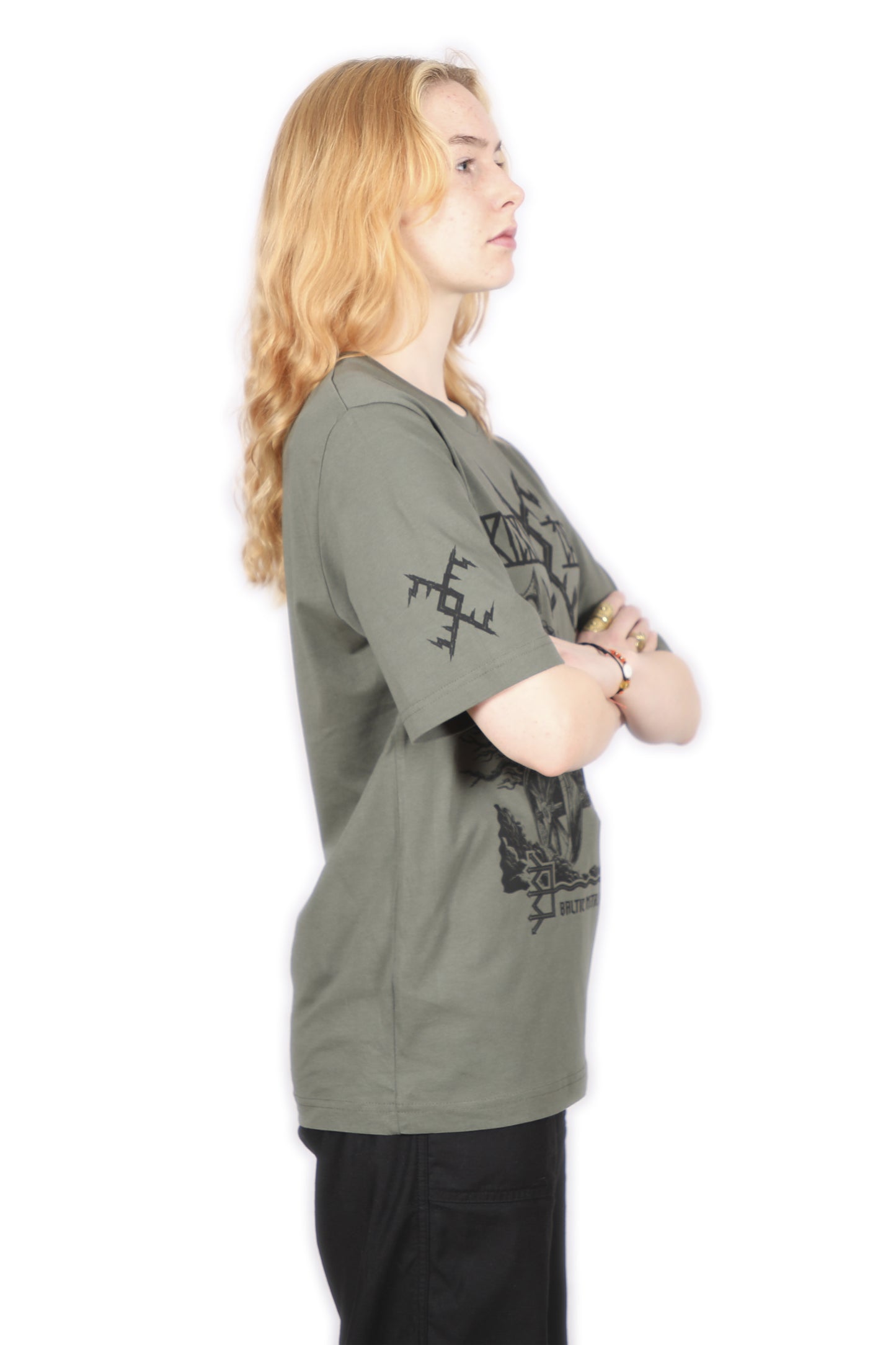 Kilkim Žaibu XXV Khaki T-shirt