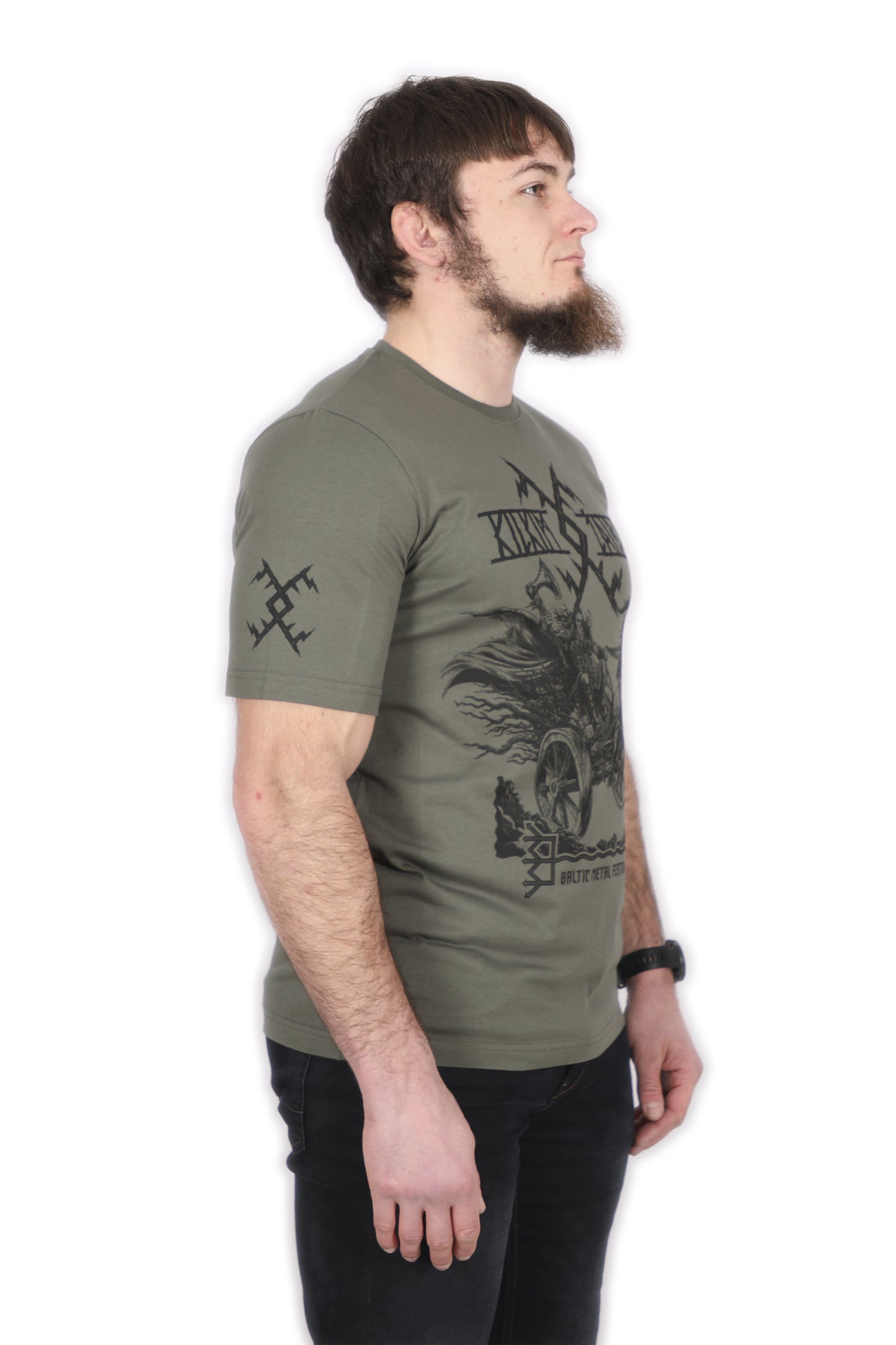 Kilkim Žaibu XXV Khaki T-shirt